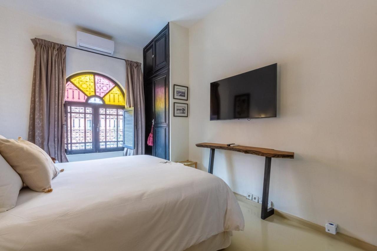 "Le 21", Exclusive Luxury Duplex 400M From Jemaa El Fna Place -Hammam-Jacuzzi-Koutoubia View-Roof Terrace -Speed Wifi Marrakesh Buitenkant foto