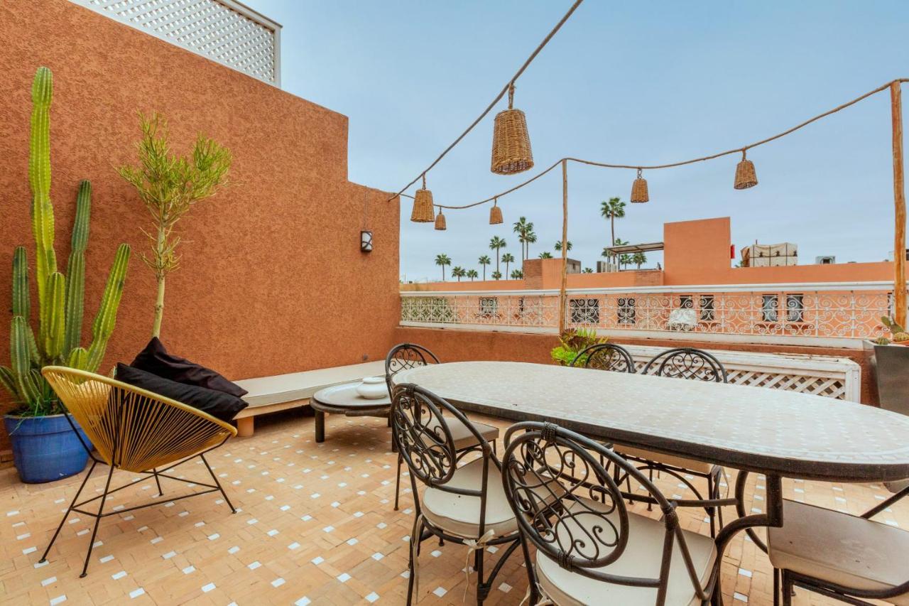 "Le 21", Exclusive Luxury Duplex 400M From Jemaa El Fna Place -Hammam-Jacuzzi-Koutoubia View-Roof Terrace -Speed Wifi Marrakesh Buitenkant foto