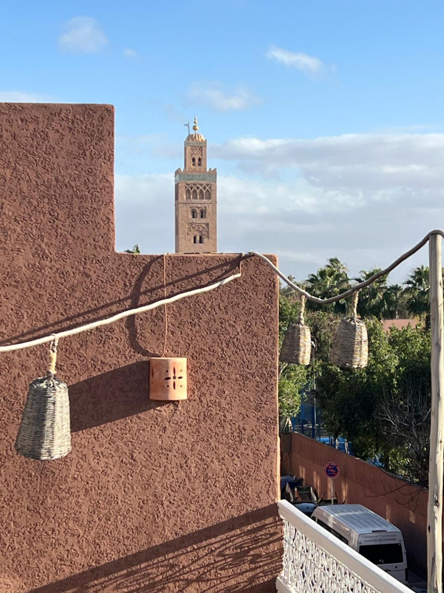 "Le 21", Exclusive Luxury Duplex 400M From Jemaa El Fna Place -Hammam-Jacuzzi-Koutoubia View-Roof Terrace -Speed Wifi Marrakesh Buitenkant foto